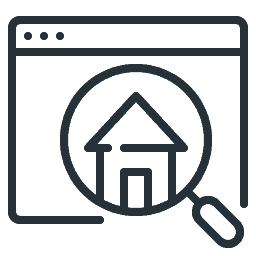 Investment property finance icon